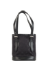 Mini Bucket Bag, &pound;350, Handbags, Black, Canvas, Front view